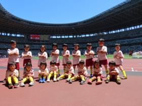 キッズユニクロサッカー大会に出場